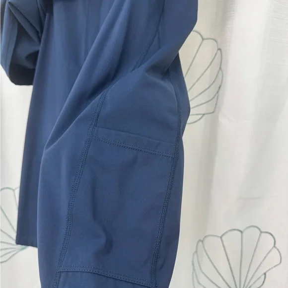 Abercrombie & Fitch Deep Blue Traveler Mini Dress - Picture 5 of 6